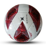 Size 5 Thermal bonded leather football, mirror PU material