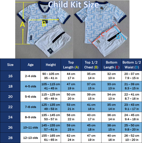23-24 Chelsea home Kids Kit