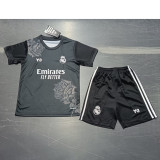 2024 Real Madrid Y3 special edition Black kids kit