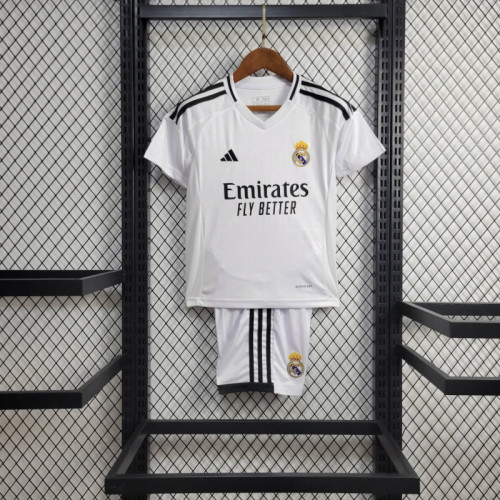 24/25 Real Madrid Home kids kit