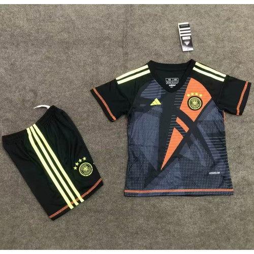 2024 Germany GK Black kids kit