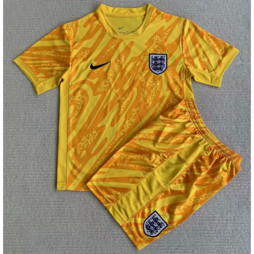 2024 England GK orange Kids Kit
