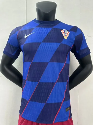 2024 Croatia Euro Away Man Jersey | Player Version