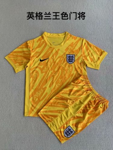 24/25 England Yellow Goalkeeper Adult Uniform
