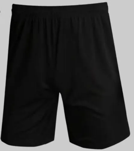 SOLID BLACK SHORT WITH POCKET