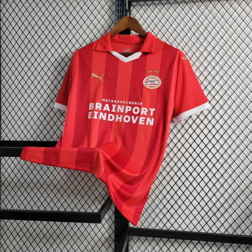 Fans Version 2023-2024 PSV Eindhoven Home Soccer Jersey
