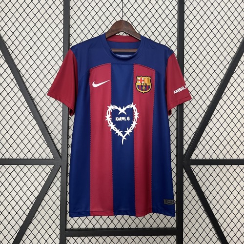 23/24 Barcelona x KAROL G Limited Edition Men Jersey | Fan Version