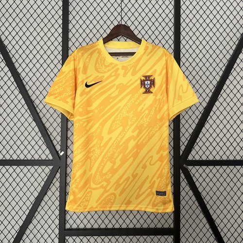 2024 Goalkeeper Portugal Yellow | Fan Version