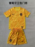 24/25 Portugal Yellow Goalkeeper Adult Uniform