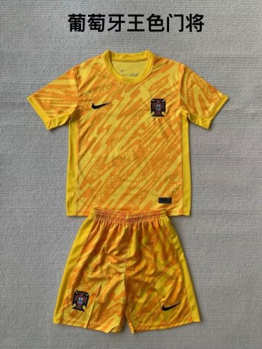 24/25 Portugal Yellow Goalkeeper Adult Uniform