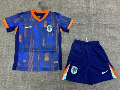 2024 Netherlands Euro Away  Kids Kit