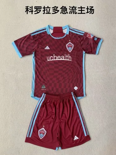 24/25 Colorado Rapids Home Adult Uniform