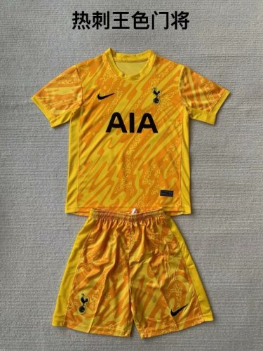 24/25 Tottenham Yellow Goalkeeper Adult Uniform