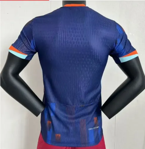 Player Version 2024 Netherlands Euro Away  Man Jersey