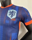 Player Version 2024 Netherlands Euro Away  Man Jersey
