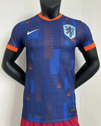Player Version 2024 Netherlands Euro Away  Man Jersey