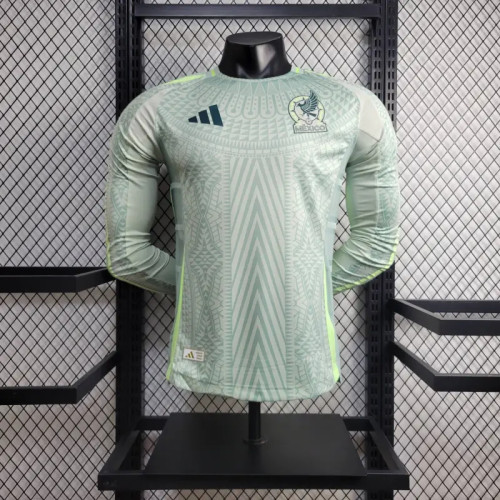 24/25 player Mexico away long sleeve