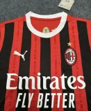 24/25 AC Milan Home Man Jersey | Fan Version