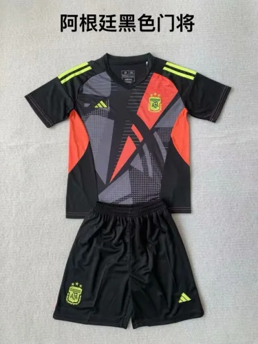 24/25 Argentina black goalkeeper Adult Uniform