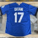Shohei Ohtani Jersey NEW Mens Large Blue City Connect Los Angeles Dodgers