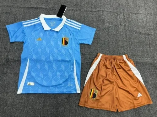 2024 Belgium Euro Away Kids Kit