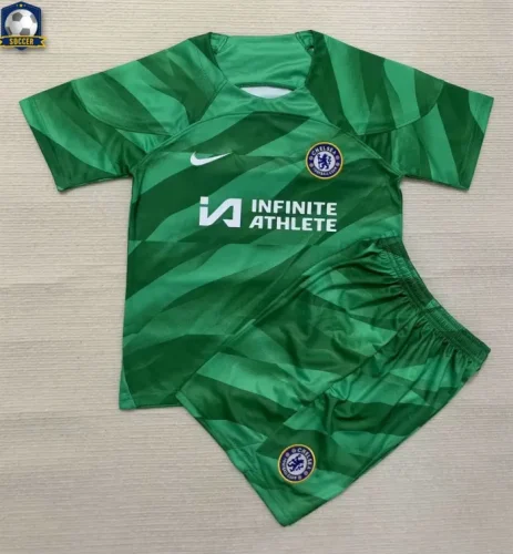 23-24 Chelsea Goalkeeper Kids Kit