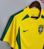 Retro 1998 Braizil home soccer jersey football shirt