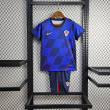 2024 Croatia Away Kids Kit