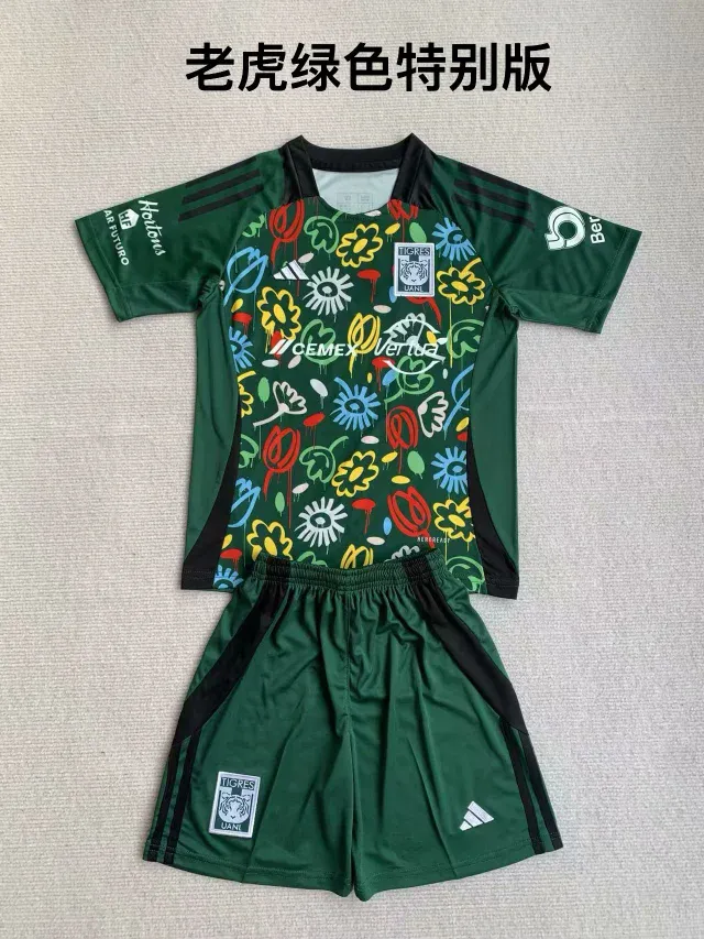 24/25 Tigres Green Special Edition Adult Uniform