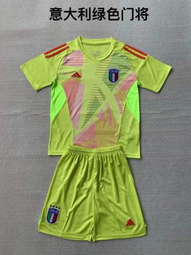 2024 Italy Goalkeeper Kids Kit