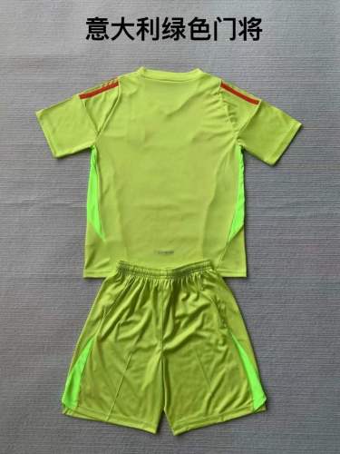 2024 Italy Goalkeeper Kids Kit