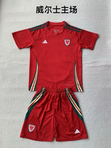 2024 Wales Euro Home Kids Kit