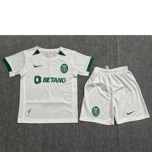 2024 Sporting cp White Commemorative Edition Kids Kit