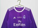 17/18 Retro Real Madrid Long Sleeve