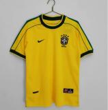 Retro 1998 Brazil Home Jersey