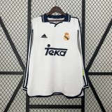 Retro long sleeve Real Madrid 00/01 Home