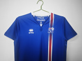 Retro 2016/17 Iceland Home Jeysey