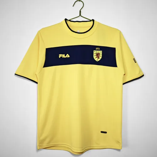 Retro 2002 Scotland Away soccer jersey
