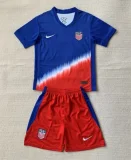 2024 USA  Copa America Away  Kids Kit