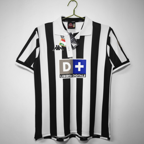 Retro 98/99 Juve Home soccer jersey football shirt