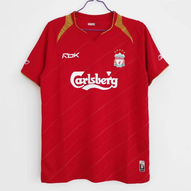 Retro 2005/06 Liverpool  Home Jersey