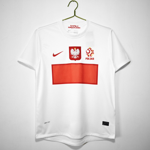 Retro 2012 Poland home soccer jersey football shirt