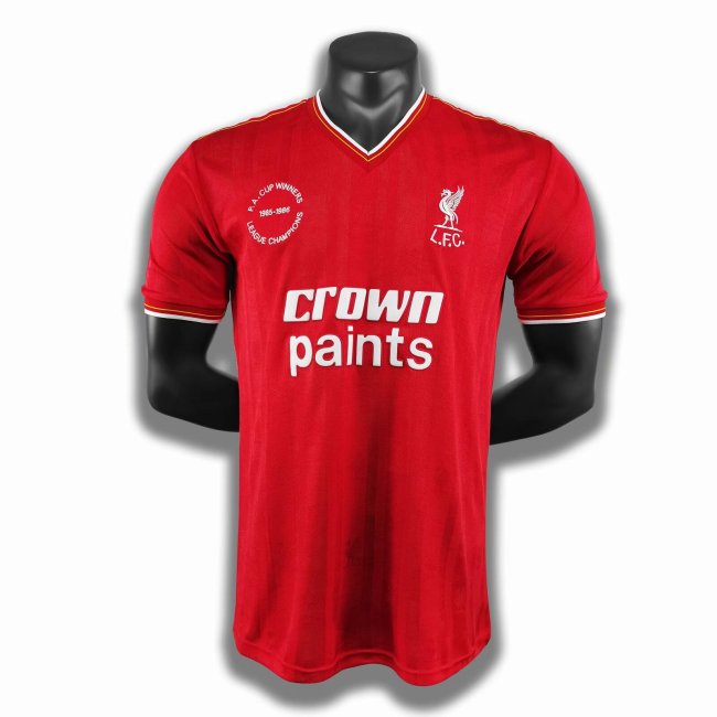 Retro 1985/86 Liverpool  Home Jersey