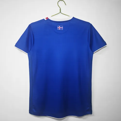 Retro 2016/17 Iceland Home Jeysey