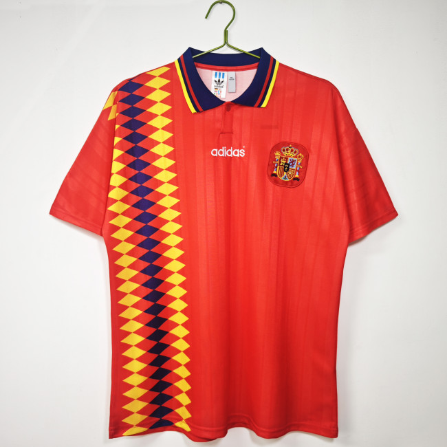 Retro 1994/95 Spain Home Jersey