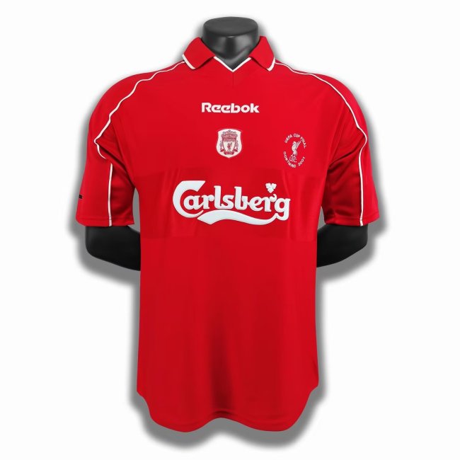 Retro 2000/01 Liverpool  Home Jersey