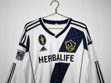 Retro 2012 Los Angeles Galaxy Home long sleeve jersey