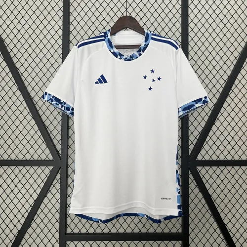 24/25  Cruzeiro Away Man Jersey | Fan Version