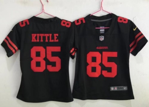 2024 George Kittle San Francisco 49ers Nike Game Player Jersey Women's NFL #85