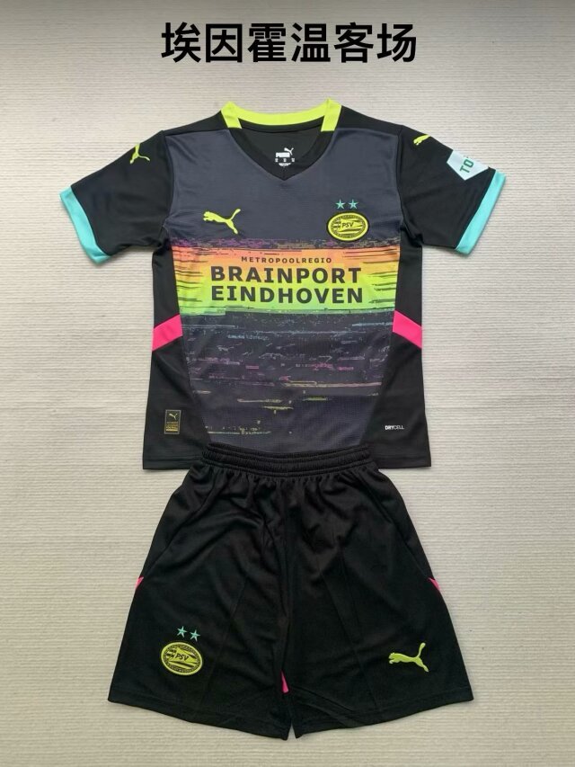 24/25 PSV Eindhoven Away Kids Kit